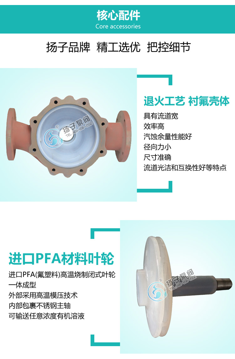 GDF氟塑料立式管道泵說明